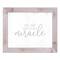 Our Little Miracle Framed Print Wall Hanging
